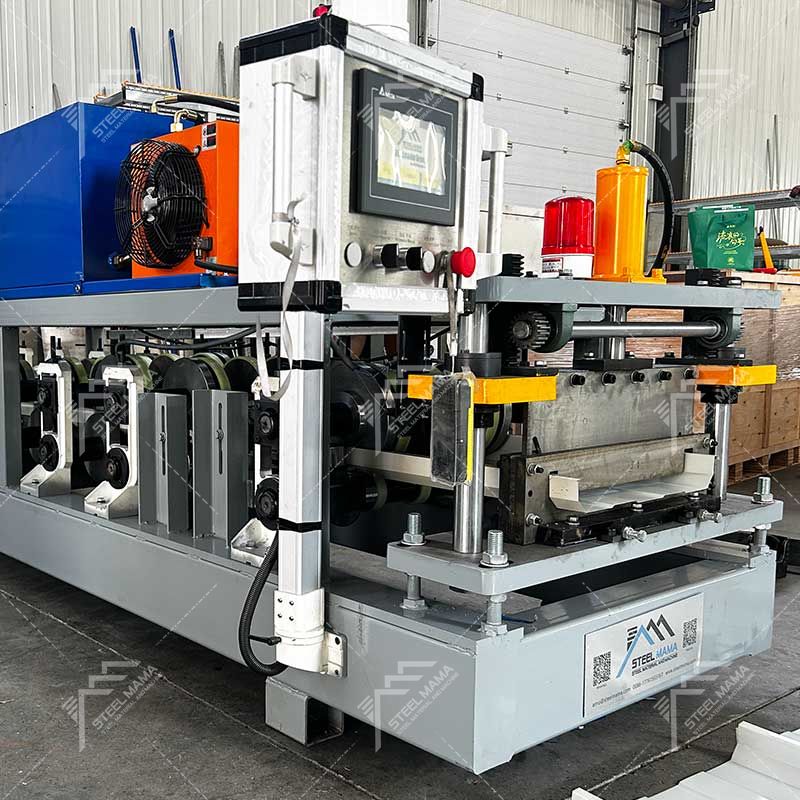 Máquina formadora de rollos de costura permanente Kr18, económica y popular, Steelmama El Salvador