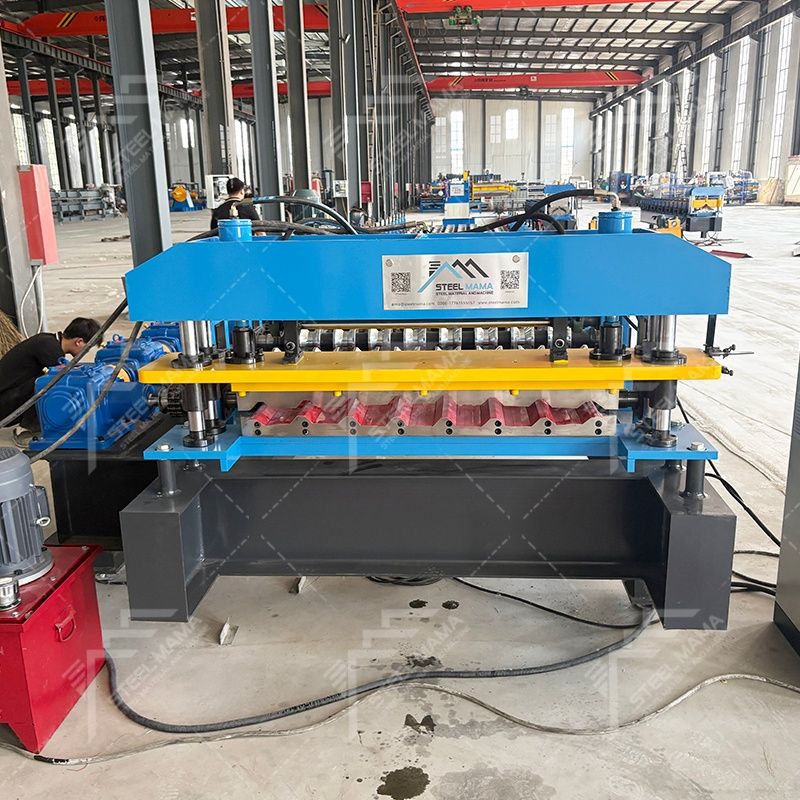 Máquina de paneles de techo galvanizado trapezoidal R101 de alto rendimiento popular de México