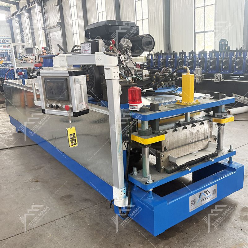 Máquina formadora de rollos de láminas para techos con costura permanente de acero Kr18 de color de primera calidad para México