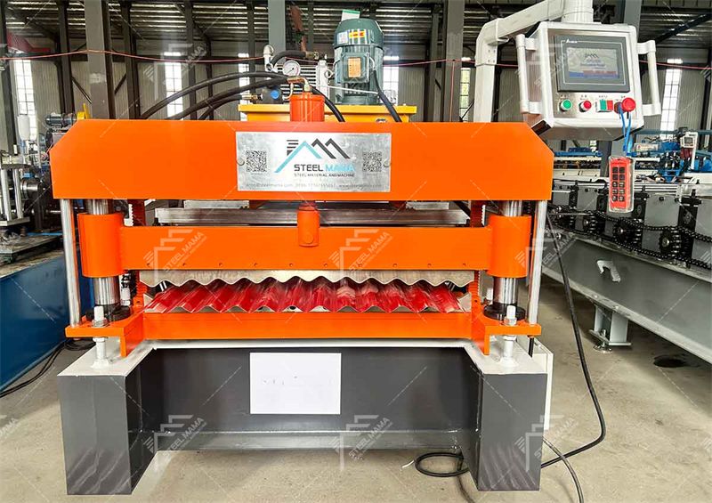 M&aacute;quina de l&aacute;minas para techos de metal corrugado