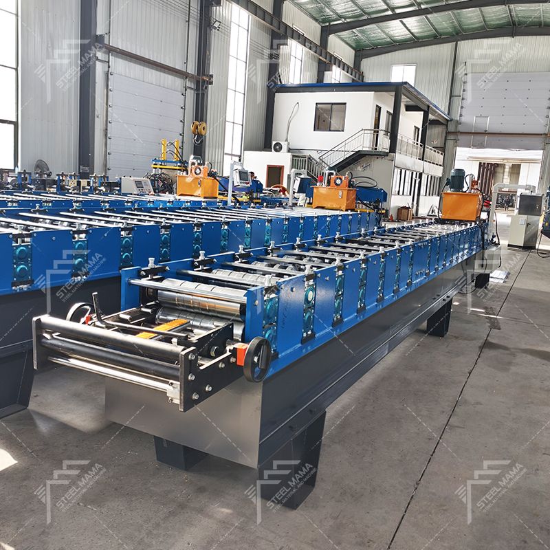 Máquina formadora de rollos de paneles de techo de metal con costura permanente completamente automática de primera calidad al por mayor de fábrica para Ghana