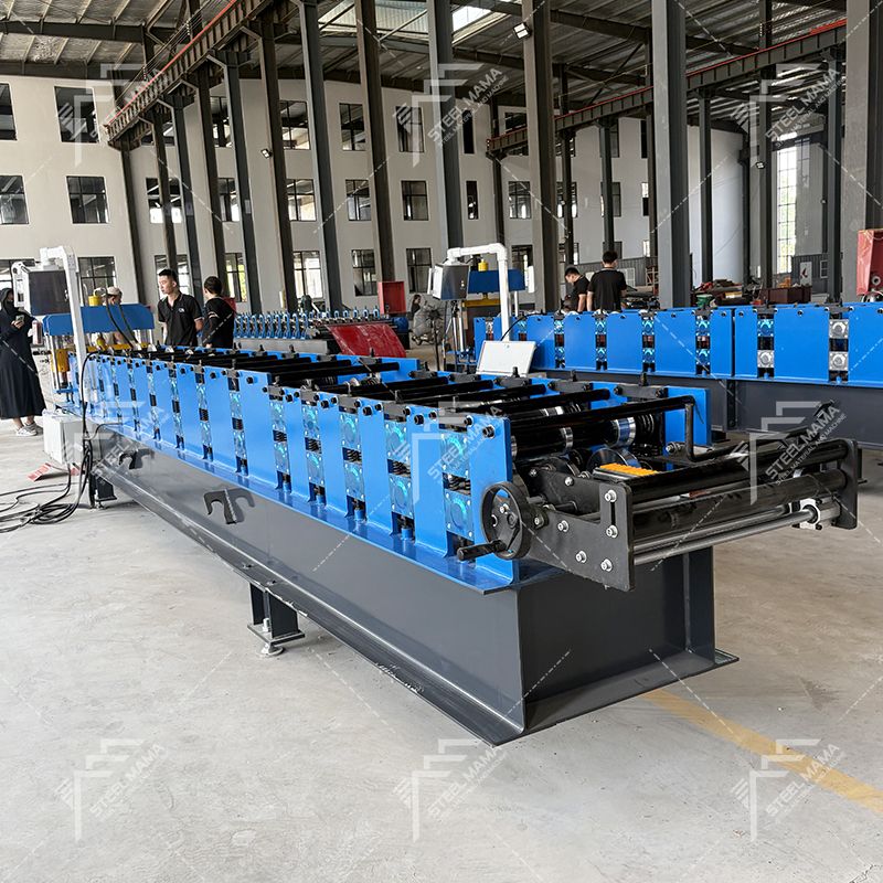 Máquina perfiladora de láminas de techo con tapa de cresta de acero de color de alta precisión popular de Zambia 400