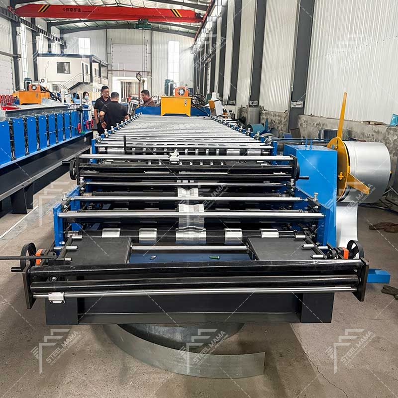 Línea de máquinas formadoras de doble capa de paneles para techos corrugados 988 y 1010 IBR de alto estándar popular dominicano