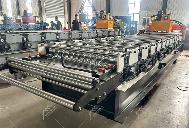 M&aacute;quina de l&aacute;minas de techo corrugadas