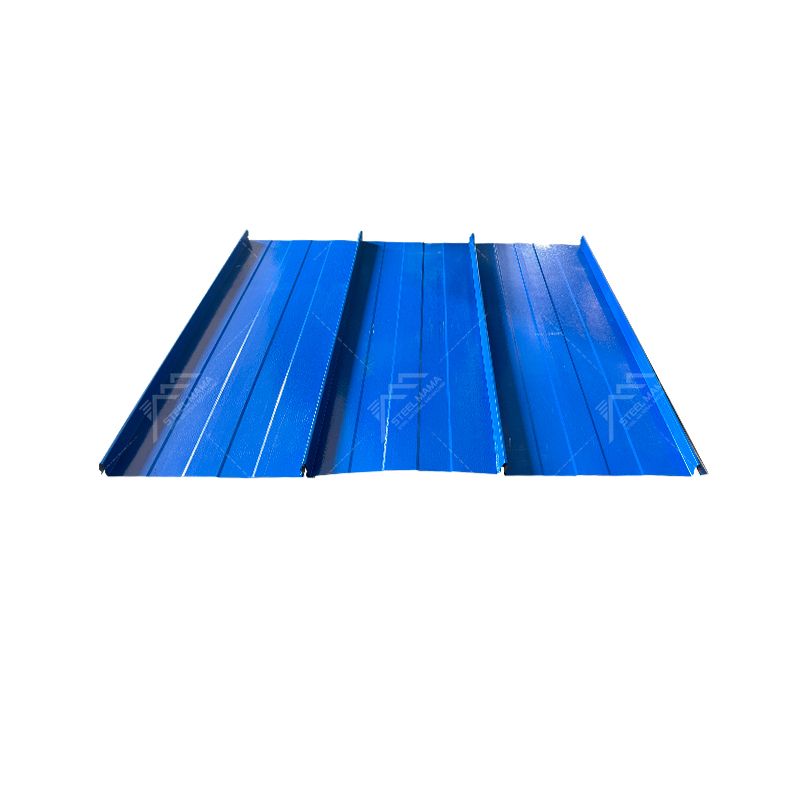 Máquina formadora de rollos de láminas de techo con bloqueo automático de alta productividad personalizable para Ghana