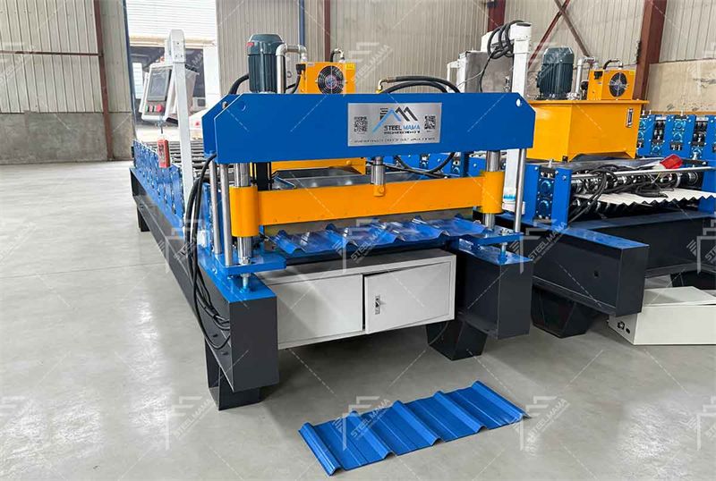 M&aacute;quina formadora de paneles de techo fr&iacute;o trapezoidales