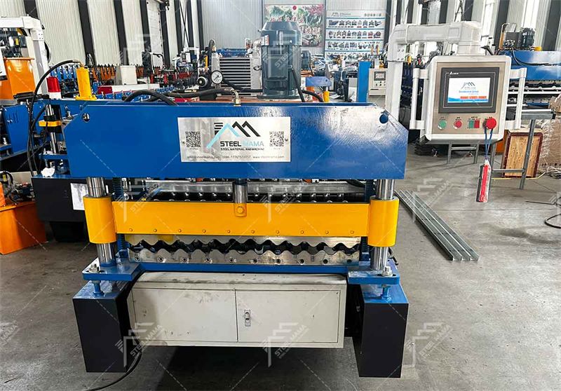 M&aacute;quina perfiladora de l&aacute;minas de techo corrugado