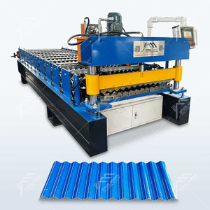 Fabricante de venta directa de fábrica 836 Máquina formadora de rollos de láminas de techo de paneles de metal galvanizado corrugado para Camerún