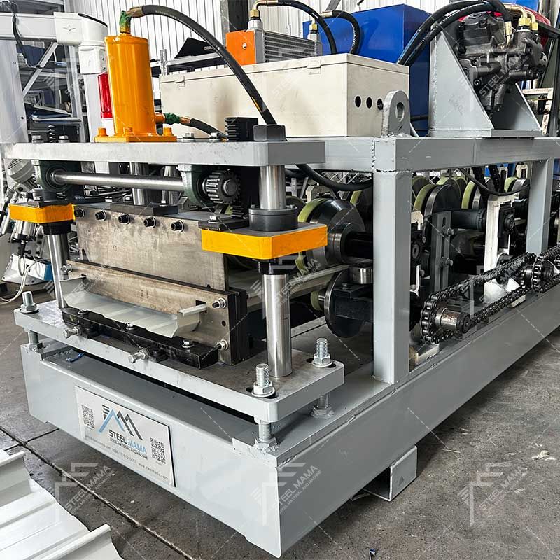 Máquina formadora de rollos de costura permanente Kr18, económica y popular, Steelmama El Salvador