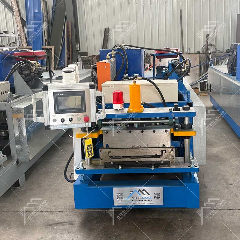 Steelmama México Popular completamente automática Kr18 Máquina formadora de rollos de costura permanente para la industria de techado