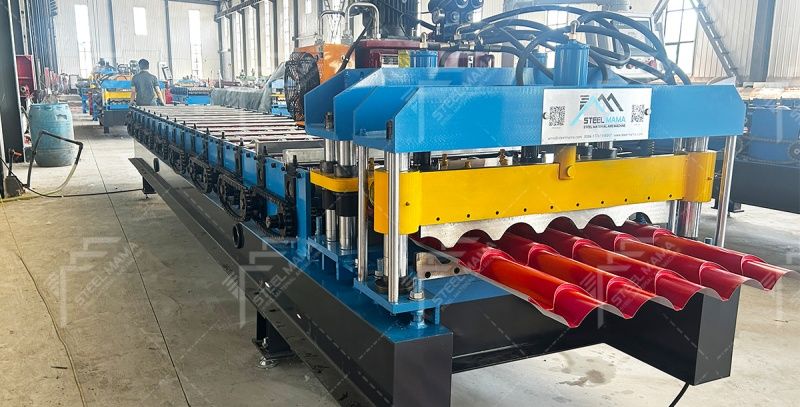 m&aacute;quina de fabricaci&oacute;n de baldosas de techo