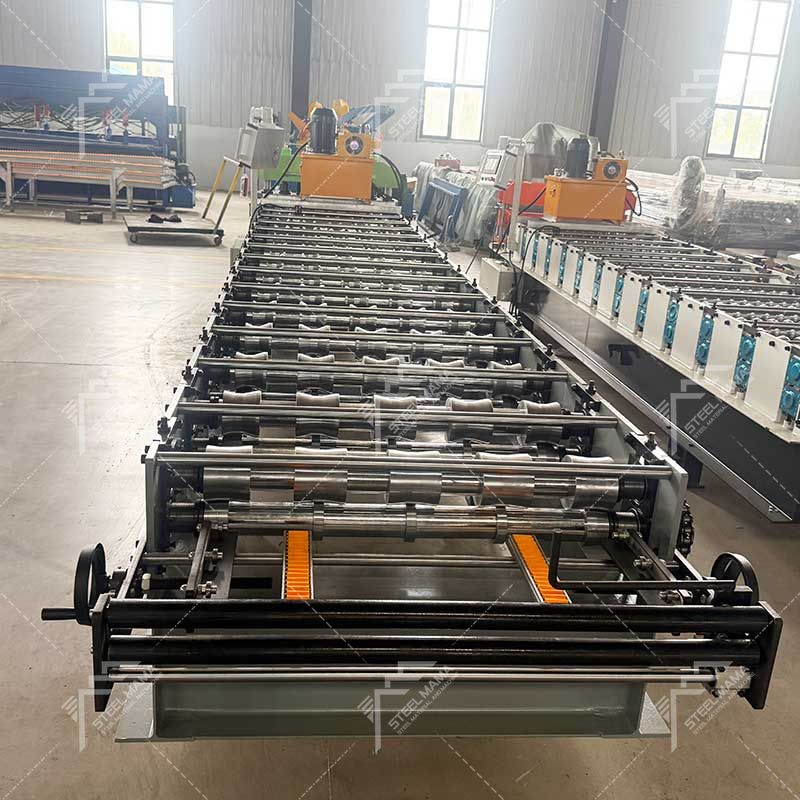 Steelmama Zimbabwe Producción profesional popular 760 Máquina formadora de rollos de láminas para techos trapezoidales