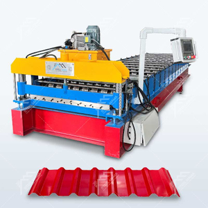 Steelmama Venta directa de fábrica R101 Máquina formadora de rollos de láminas para techos de acero de color trapezoidal para Colombia