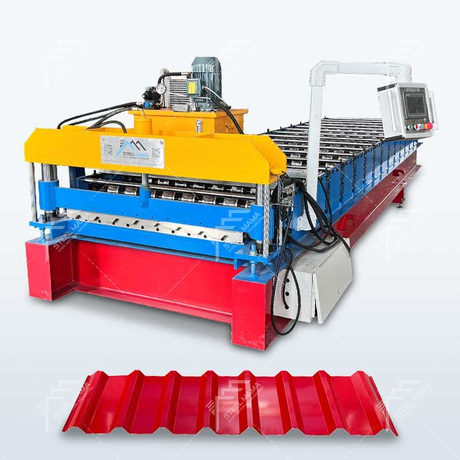 Steelmama Venta directa de fábrica R101 Máquina formadora de rollos de láminas para techos de acero de color trapezoidal para Colombia