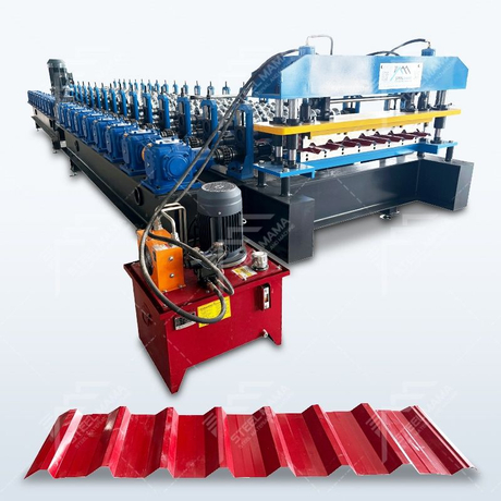 Máquina de paneles de techo galvanizado trapezoidal R101 de alto rendimiento popular de México