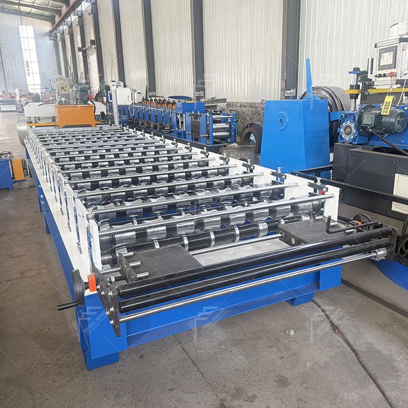 Máquina de láminas para techos de hierro galvanizado trapezoidal de alto rendimiento popular en México