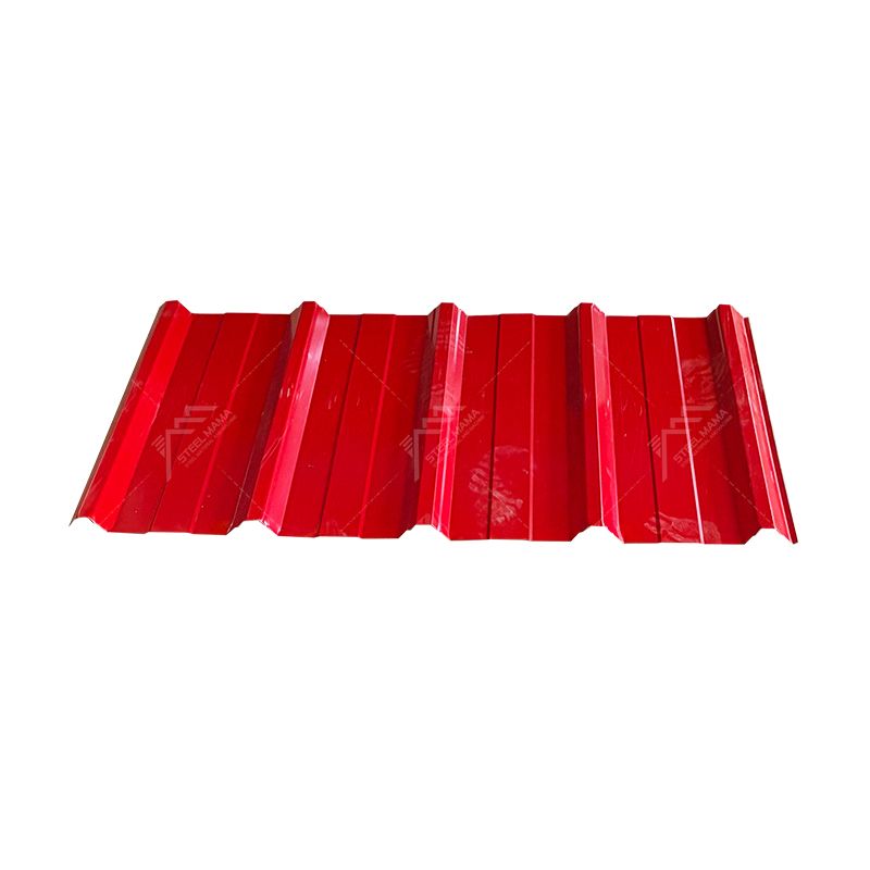 Máquina perfiladora de láminas de acero para paneles de techo de metal trapezoidal de exportación para Zambia