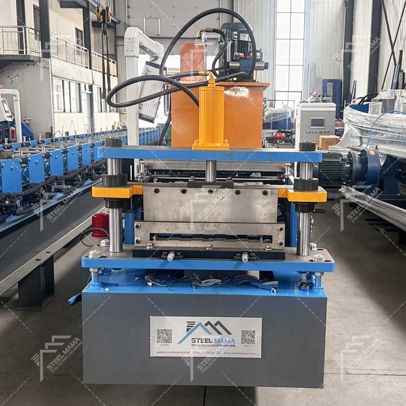 Máquina formadora de rollos de láminas de techo con bloqueo automático Steelmama 400 de alto rendimiento para Ghana