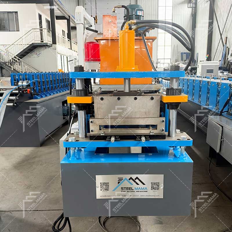 Máquina formadora de rollos de láminas de techo con bloqueo automático 303 de alta velocidad popular de Ghana para la industria de techado