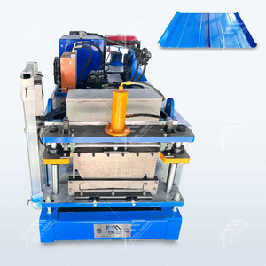 Línea de producción de máquina formadora de rollos de costura permanente portátil Kr24 de fácil operación popular de Costa Rica