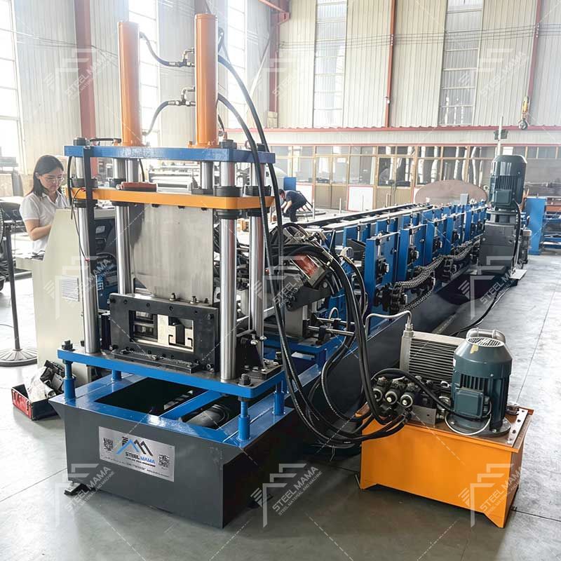 Línea de máquinas perfiladoras de correas C totalmente automáticas de primera calidad Steelmama para México