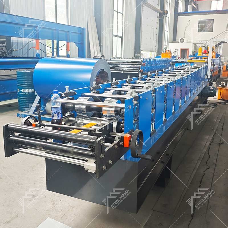 Máquina formadora de rollos de tapa de cumbrera de techo de metal de alta eficiencia Steelmama para Ghana