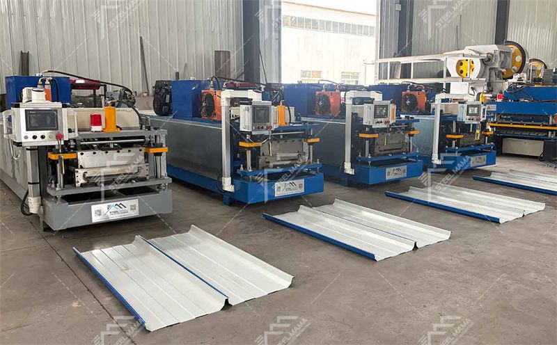 Fabricante de m&aacute;quinas formadoras de rollos con costura alzada 
