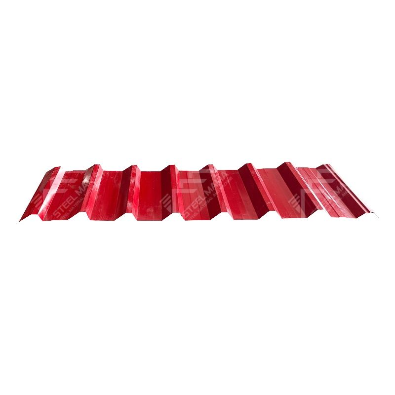 Máquina de paneles de techo galvanizado trapezoidal R101 de alto rendimiento popular de México
