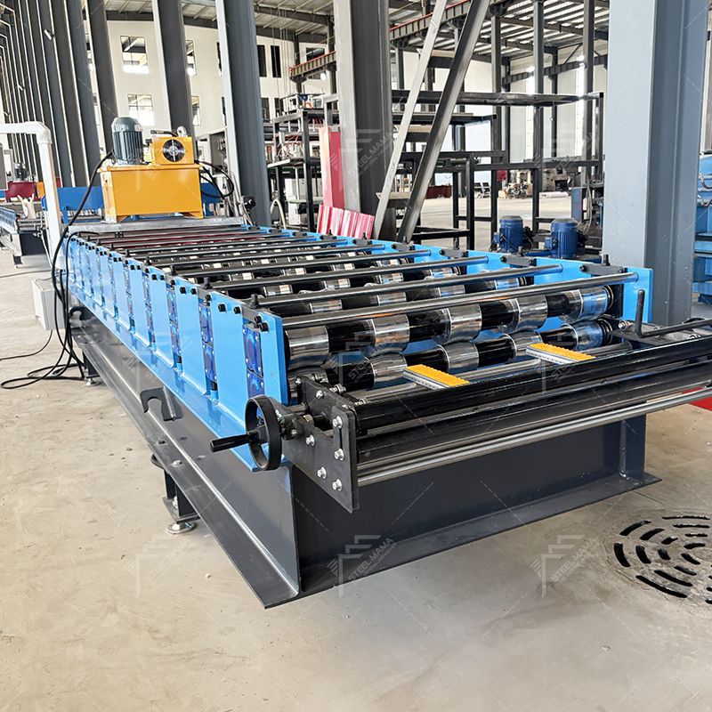 Máquina perfiladora de láminas de acero para paneles de techo de metal trapezoidal de exportación para Zambia