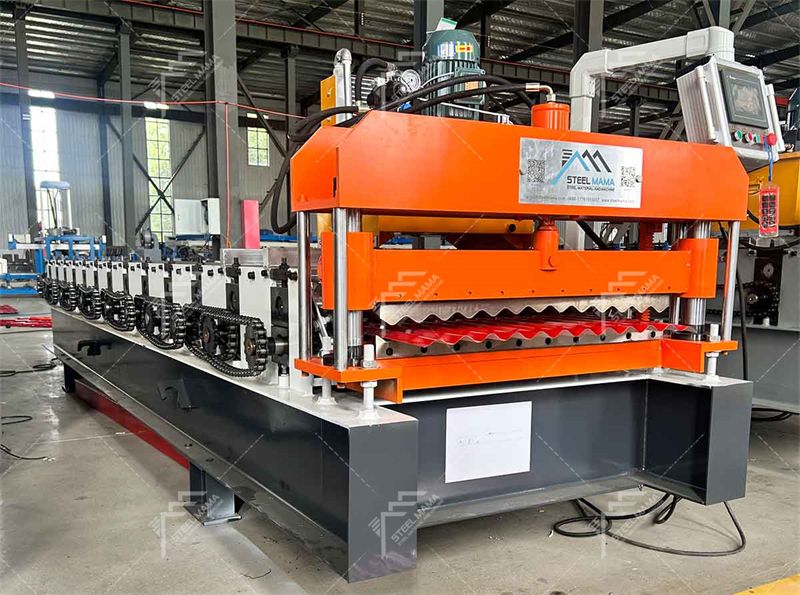 M&aacute;quina de l&aacute;minas de techo de metal corrugado