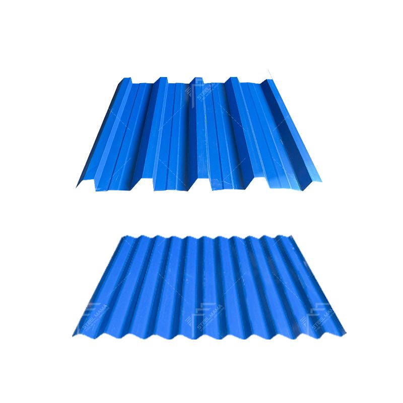 Máquina de doble capa de láminas para techos corrugados 686 trapezoidales y 762 personalizables populares de Sudáfrica