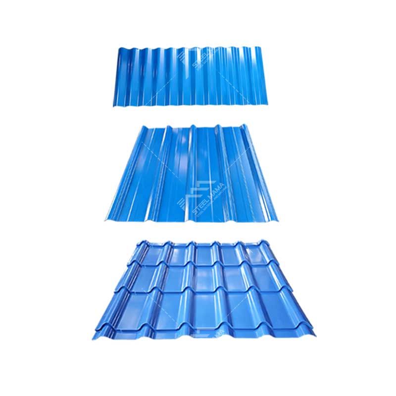 Steelmama Easy Operation 840 IBR y 836 corrugado y 1025 Panel de láminas para techos de tejas Máquina de tres capas para Chile