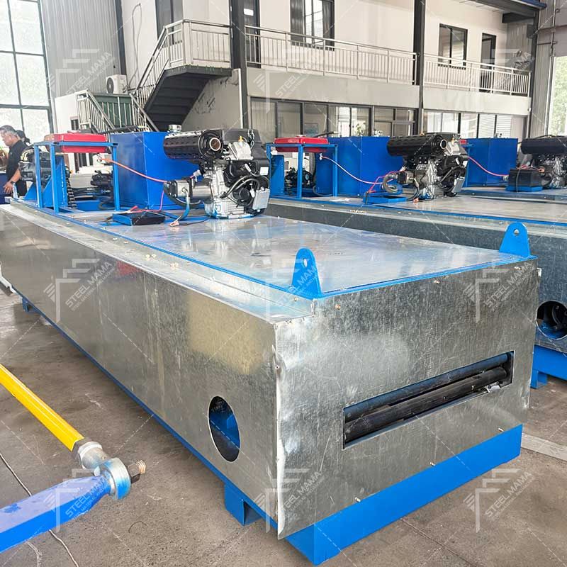 Steelmama México Popular completamente automática Kr18 Máquina formadora de rollos de costura permanente para la industria de techado