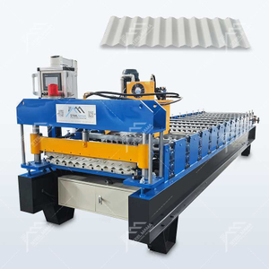 Steelmama Sudáfrica Popular color de alta calidad acero 762 máquina perfiladora de láminas de techo corrugado