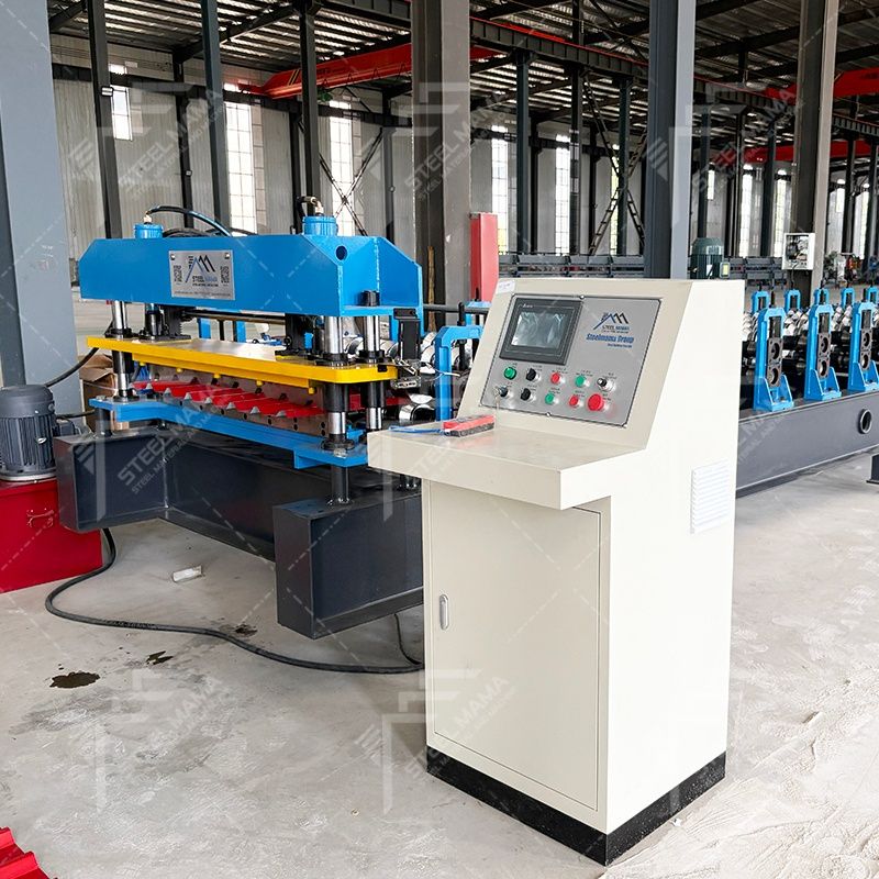 Máquina de paneles de techo galvanizado trapezoidal R101 de alto rendimiento popular de México