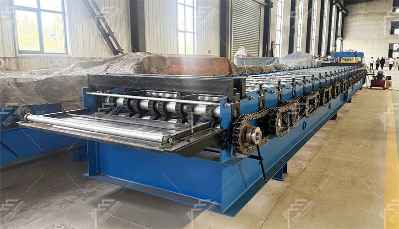 m&aacute;quina formadora de rollos para plataformas de piso
