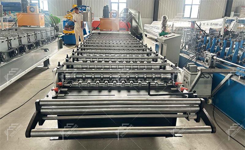 M&aacute;quina de techo de chapa ondulada