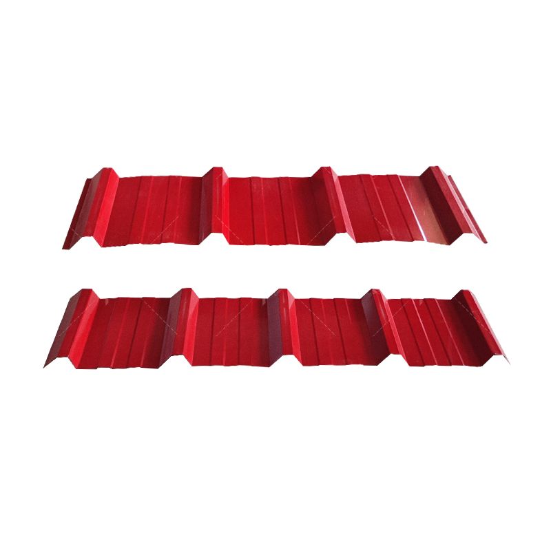 Máquina popular de doble capa de láminas para techos trapezoidales TR4 y TR5 de alto estándar de Perú