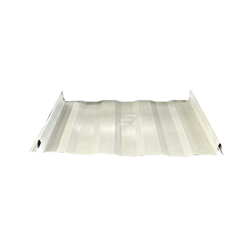 Ghana Material de construcción de construcción popular Metal Color Acero 370 Autobloqueo Hoja para techos Máquina formadora de rollos Precio 