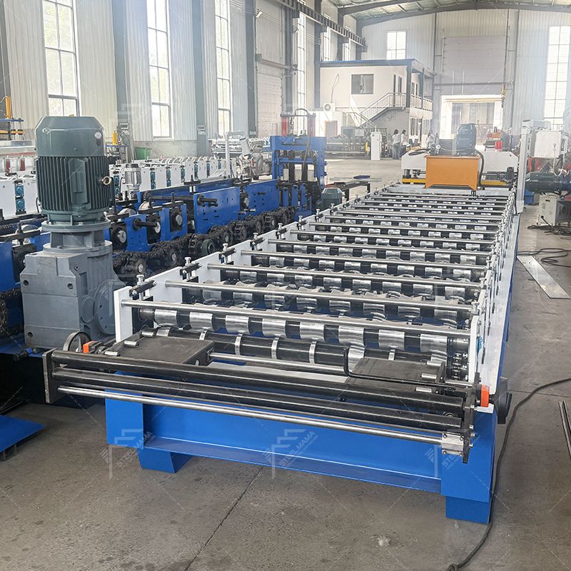 Máquina de láminas para techos de hierro galvanizado trapezoidal de alto rendimiento popular en México
