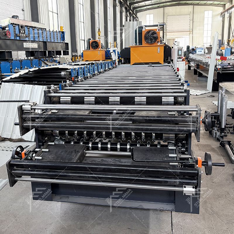Máquina para fabricar tejas de metal galvanizado 820 y láminas de techo corrugadas 820 para Bolivia